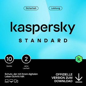 5056244915650 - KASPERSKY Standard Sicherheitssoftware Vollversion (Download-Link)