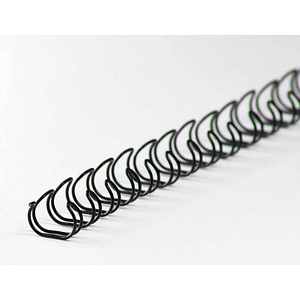 4250504511304 - 100 Drahtbinderücken schwarz für 50 Blatt 4250504511304 100 Stück