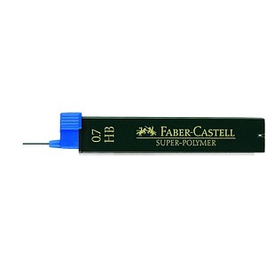 4005401000266 - FABER-CASTELL SUPER-POLYMER Feinminen-Bleistiftminen schwarz HB 07 mm 12 St 4005401000266 - FABER-CASTELL SUPER-POLYMER Feinminen-Bleistiftminen schwarz HB 07 mm 12 St