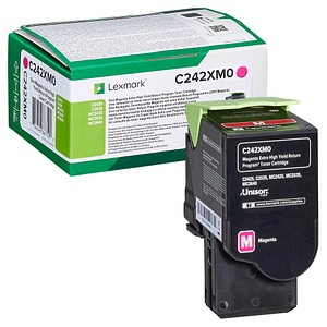 Lexmark C242XM0  magenta Toner