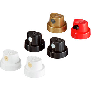 4057305041715 - edding 4-INT5200N Sprühköpfe-Set weiß schwarz rot gold