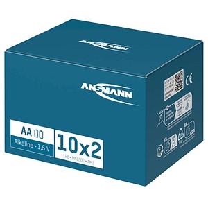 4013674004287 - AKTION 20 ANSMANN Batterien X-POWER Mignon AA 15 V + GRATIS Lindt SCHICHT-NOUGAT Pralinen 1250 g