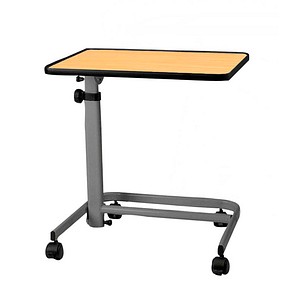 4048792035561 - Comfort Beistelltisch rechteckig abgerundet Holz buche 600 x 400 x 660 - 980 cm 1 St