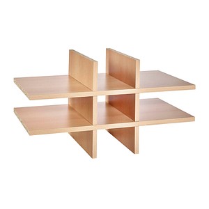 MÖBELPARTNER Amatis Fachteiler für Regale buche