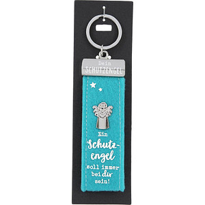 4010070430429 - Schlüsselanhänger Schutzengel 01 blau 4010070430429 DEPESCHE