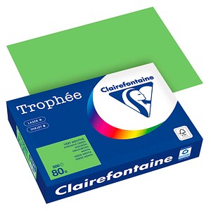 Clairefontaine Kopierpapier Trophee 1875PC maigrün A4 80g 3329680001457 Clairefontaine 500 Blatt