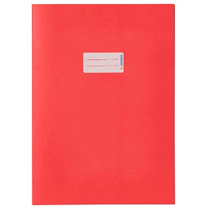 HERMA Heftumschlag glatt rot Papier DIN A4