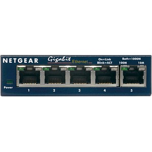 0606449029673 - GS105GE GS105GE 5-Port Gigabit Switch lÃ¼fterlos MetallgehÃ¤use GS105GE 0606449029673