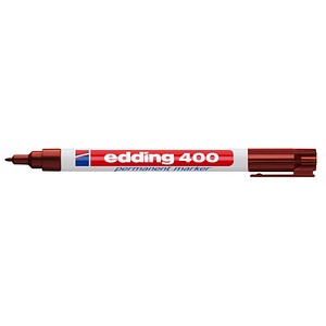 4004764315833 - Permanentmarker 400 4-400007 1mm nachfüllbar Rundspitze braun - Edding 4004764315833 - Permanentmarker 400 4-400007 1mm nachfüllbar Rundspitze braun - Edding