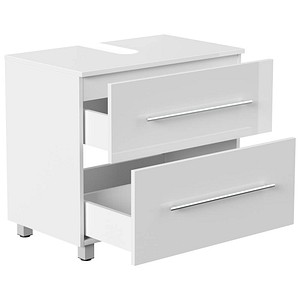 4251982676585 - Mondial Universal Unterbau auf Standfüßen 70 cm SoftClose weiss hochglanz