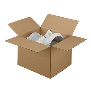 Nestler Wellpapp-Faltkartons 2-wellig braun 49,3 x 41,3 x 34,8 cm Außenmaß, 20 St.