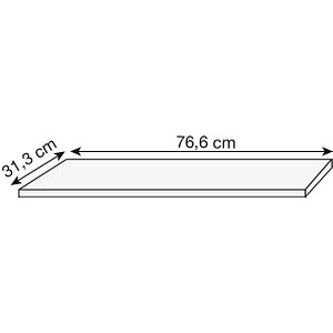 4032062000854 - Fachboden zusätzlich HxBxT 19 x 766 x 323 mm lichtgrau kaiserkraft 4032062000854 - Fachboden zusätzlich HxBxT 19 x 766 x 323 mm lichtgrau kaiserkraft