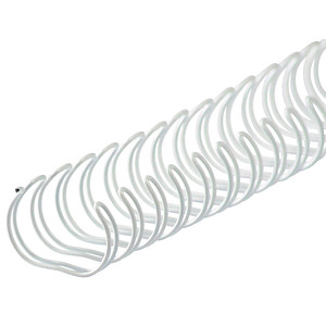 4250504511380 - 100 Drahtbinderücken weiß für 65 Blatt 4250504511380 100 Stück