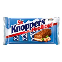 5 STORCK Knoppers NussRiegel 5 STORCK Knoppers NussRiegel