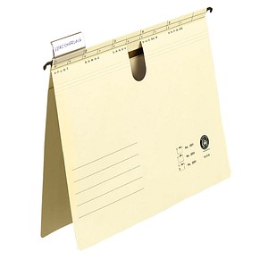 50 Hängehefter Karton chamois DIN A4