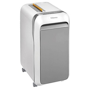 AKTION: Fellowes Powershred LX 221 Aktenvernichter mit Partikelschnitt P-5, 2 x 12 mm, bis 19 Blatt, weiß mit 60 Euro CashBack