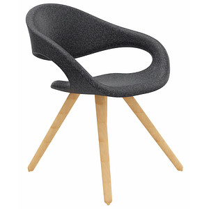 4260761571485 - Besucherstuhl Elan 4260761571485 anthrazit Stoff