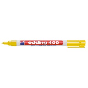 4004764315819 - Permanentmarker 400 gelb 1mm Rundspitze 4004764315819 Edding