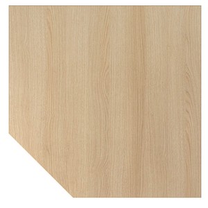 4032062311752 - Verbindungsplatte höhenverstellbar HT12 eiche grafit Trapezform 1200 x 800 x 685 - 760 cm