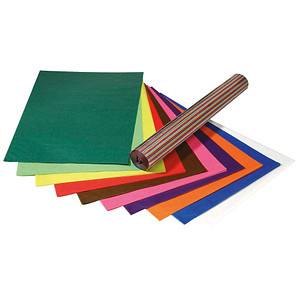 folia Transparentpapier farbsortiert 42 g/qm 100 Bogen