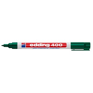 4004764315802 - edding 400 Permanentmarker Fein Rundspitze 1 mm Grün Nachfüllbar Wasserbeständig 4004764315802 - edding 400 Permanentmarker Fein Rundspitze 1 mm Grün Nachfüllbar Wasserbeständig