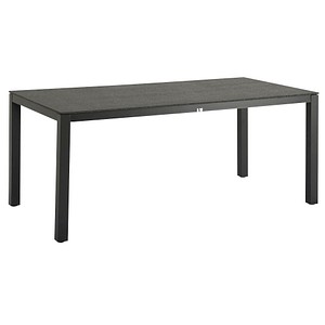 Gartentisch Livorno grau rechteckig