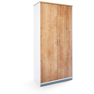 8427951111043 - Aktenschrank 1104AW08 weiß eiche 4 Fachböden 900 x 450 x 1950 cm 8427951111043 rocada