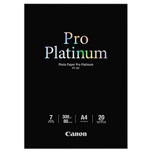 Canon Fotopapier PT-101 DIN A4 glänzend 300 g/qm 20 Blatt