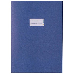 HERMA Heftumschlag glatt dunkelblau Papier DIN A4