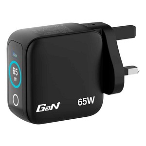 verbatim Mini GaN-Ladestation schwarz, 65 Watt / VA