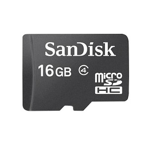 SanDisk Speicherkarte microSDHC-Card 16 GB SanDisk Speicherkarte microSDHC-Card 16 GB