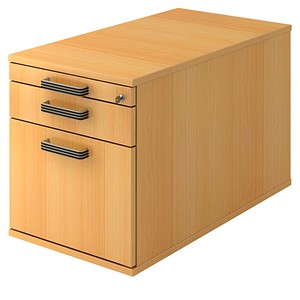 Haziender Rollcontainer buche 3 Auszüge