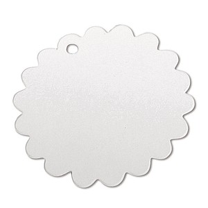 4006166272332 - Geschenkanhänger weiß Tags-Scallop Ø 57 cm 26 St 4006166272332 - Geschenkanhänger weiß Tags-Scallop Ø 57 cm 26 St