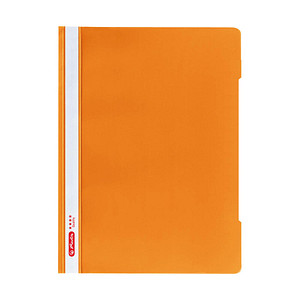 herlitz Schnellhefter Quality Kunststoff orange DIN A4