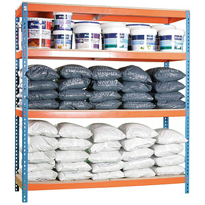 8435104921616 - Schwerlastregal SIMONFORTE CHIPBOARD 8435104921616 blau orange 1800 x 600 x 2000 cm 8435104921616 Simonrack