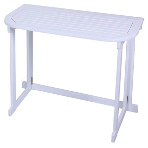 Gartentisch Garden Pleasure Manila weiß rechteckig