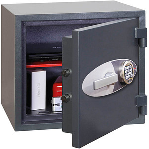 Phoenix Safe Tresor HS1052E Neptune 46 l 141kg graphitgrau mit Elektronikschloss Stahl 5032548005495 Phoenix Safe