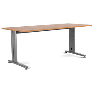 8427951204806 -  METAL METAL Schreibtisch eichegrau rechteckig T-Fuß-Gestell grau 2000 x 800 cm 8427951204806 rocada