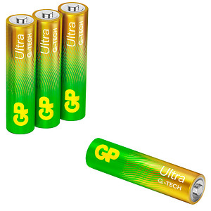 4 GP Batterien ULTRA Micro AAA 1,5 V