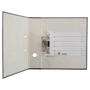 4002432328772 - AKTION LEITZ Trennblätter 1656 DIN A5 quer 1-0 grau 200 g qm 100 St mit Prämie nach Registrierung