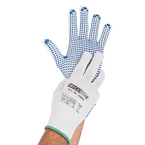 4015544338317 - unisex Arbeitshandschuhe Structa weiß Größe 8 12 Paar