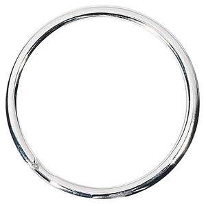 WEDO Schlüsselring silber, 100 St.