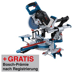 AKTION: BOSCH Professional GCM 18V-216 Akku-Kappsäge-Set 18,0 V, ohne Akku mit Prämie nach Registrierung