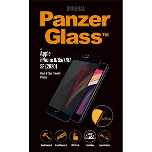 PanzerGlass™ Display-Blickschutzglas für Apple iPhone 6, iPhone 6s, iPhone 7, iPhone 8, iPhone SE 2. Gen (2020) P2679