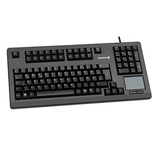 4025112049958 - CHERRY Touchboard G80-11900 USB Tastatur Deutsch QWERTZ Windows® Schwarz Integriertes Touchpad Maustasten 19 Anwendungen 4025112049958 - CHERRY Touchboard G80-11900 USB Tastatur Deutsch QWERTZ Windows® Schwarz Integriertes Touchpad Maustasten 19 Anwendungen