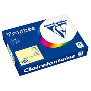 Clairefontaine Kopierpapier Trophée gelb DIN A4 120 g/qm 250 Blatt