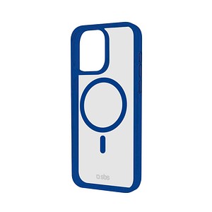 8018417482366 - Mag Frame Handy-Cover für Apple iPhone 16 Pro transparent blau 8018417482366 Sbs