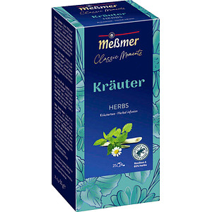 Meßmer Kräuter Tee 25 Portionen