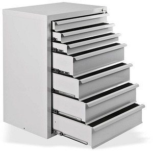 4050049247801 - MAMMUT Schubladenschrank lichtgrau 7 Schubladen 700 x 435 x 900 cm 4050049247801 ADB 4050049247801 - MAMMUT Schubladenschrank lichtgrau 7 Schubladen 700 x 435 x 900 cm 4050049247801 ADB