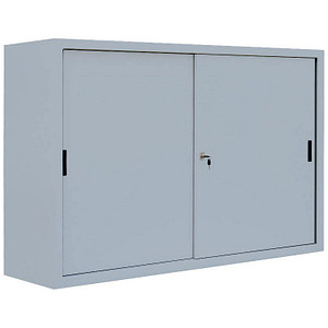 4061815524460 - Schiebetürenschrank 550150 lichtgrau 2 Fachböden 1600 x 450 x 1090 cm  4061815524460 LÜLLMANN